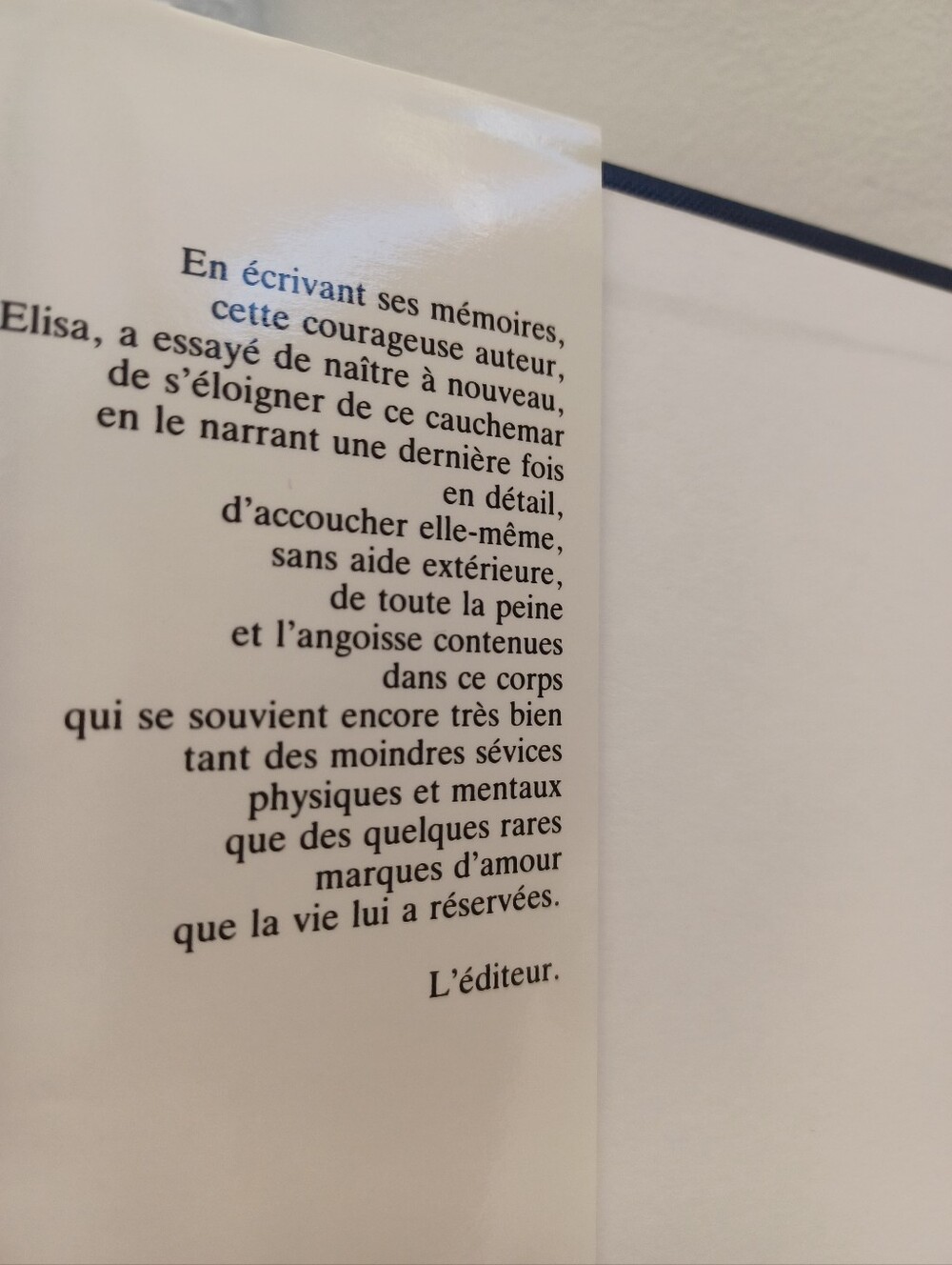 Des Fleurs Sur La Neige -  Elisa T (French) Hardcover - Picture 5 of 8
